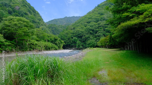 川の風景