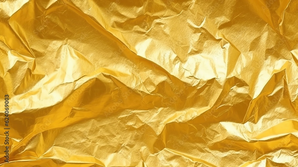 crumpled golden paper texture crumpled golden paper texture