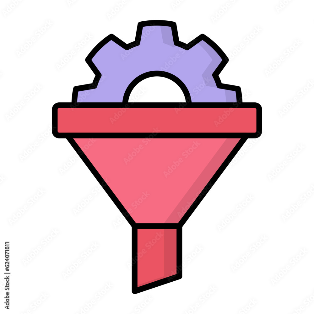 Conversion Line Color Icon Conversion Line Color Icon