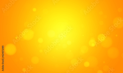 Yellow orange gold bokeh for halloween background creative vector design