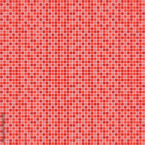 Red tile background, Mosaic tile background, Tile background, Seamless pattern, Mosaic seamless pattern, Mosaic tiles texture or background. Bathroom wall tiles, swimming pool tiles.