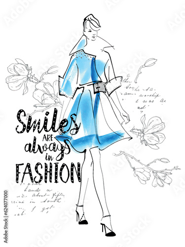 Vector fashion illustrations to enhance your designs
