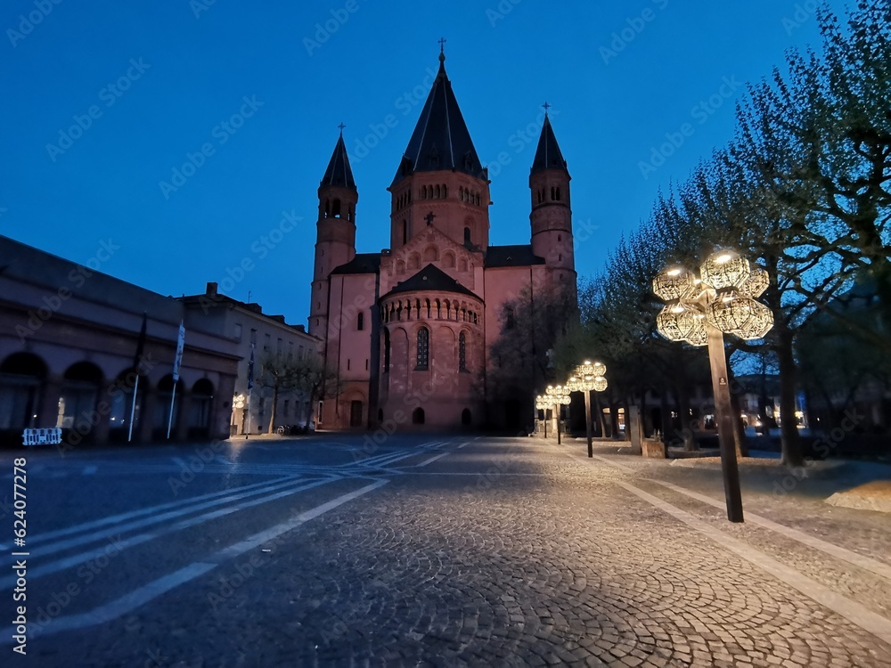 Dom church of Mainz in Germany