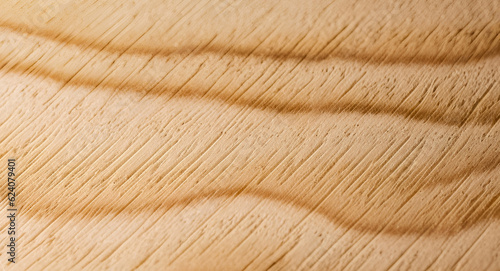 Wood texture background. Saw cut of a light tree close-up.