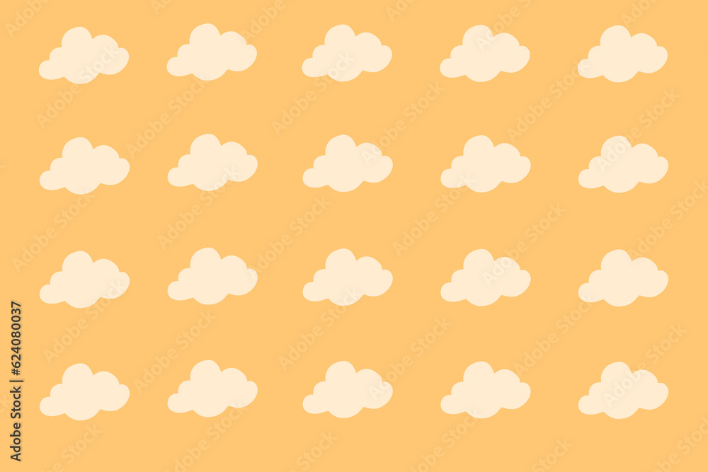 seamless background with clouds seamless background with clouds