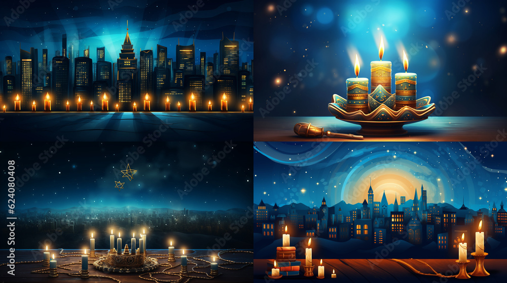 Obraz premium candles in the church