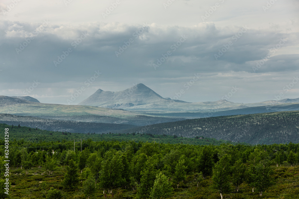 Landschaft im Rondane Nationalpark in Norwegen