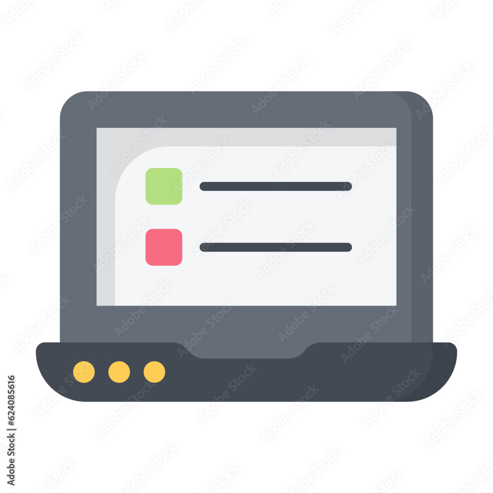 Survey Flat Icon Survey Flat Icon