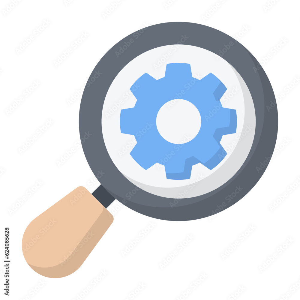 Seo Specialist Flat Icon Seo Specialist Flat Icon