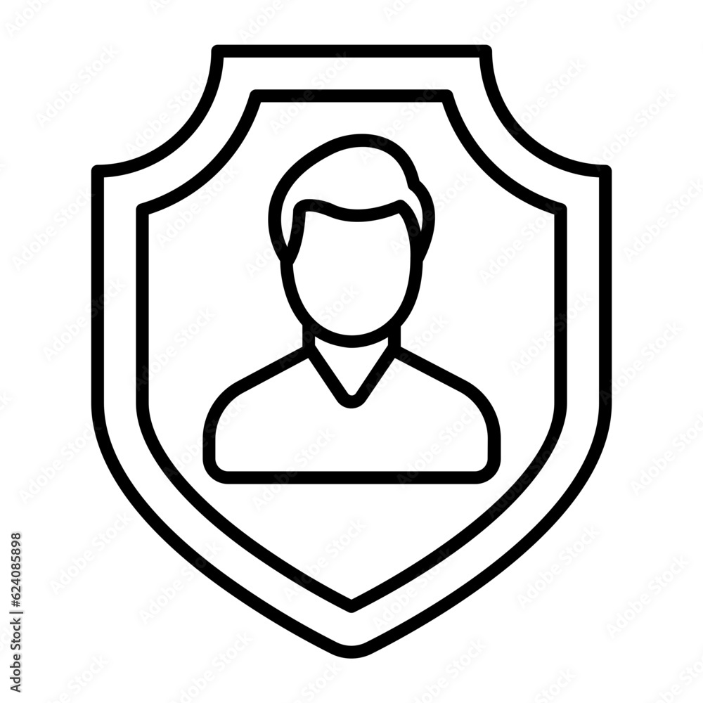 Insurance Line Icon Insurance Line Icon