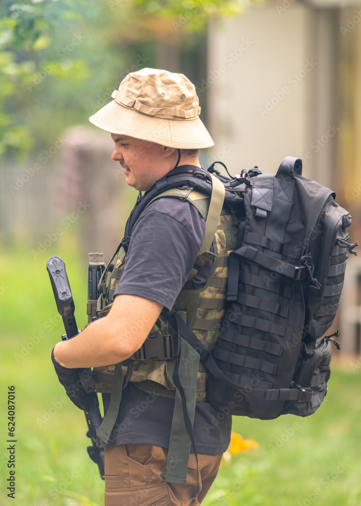 Equipment, lightly armed fighter