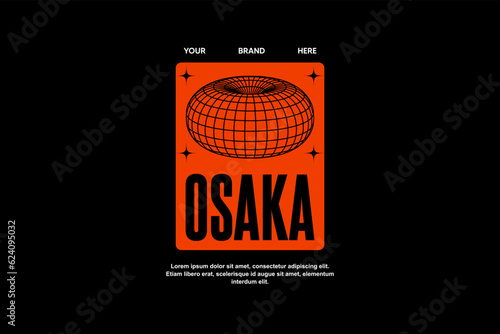 streetwear urban fashion template for printing