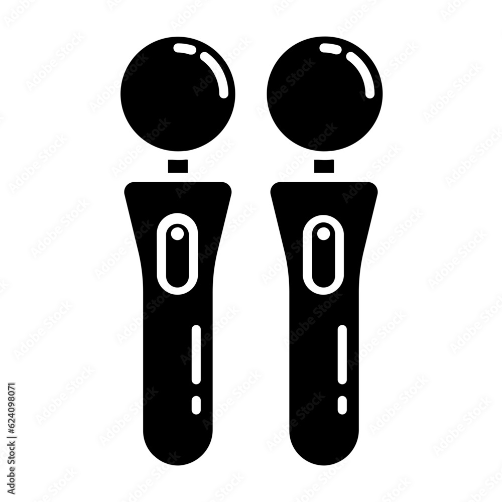 Game Pad Glyph Icon Game Pad Glyph Icon