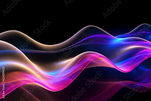 abstract holographic multi-colored background