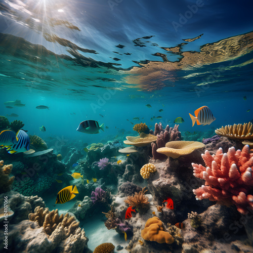 Enchanting Depths: Exploring an Underwater Wonderland