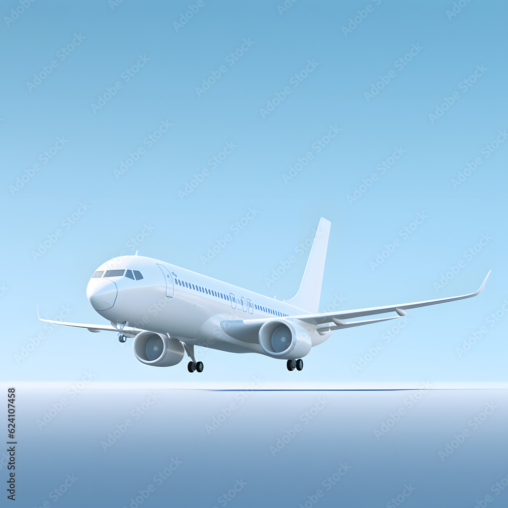 Parametric Style Plane Render