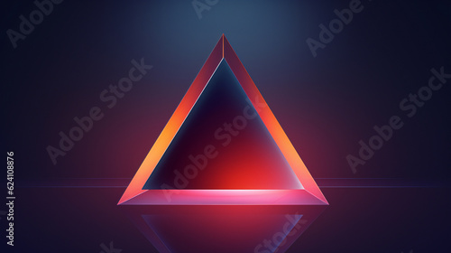 abstract triangle background