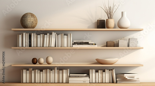 room with shelves © Zakaria