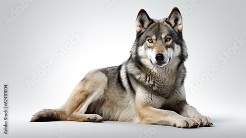 Animal wildlife wolf AI generated image