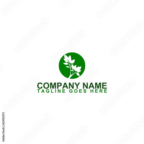 Tree logo icon illustration design template isolated on white background