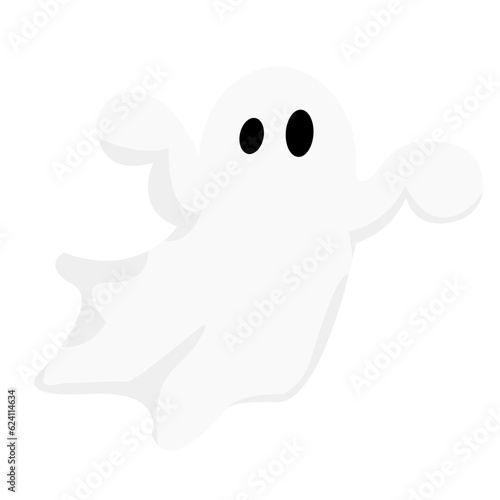 Halloween scary ghostly monster