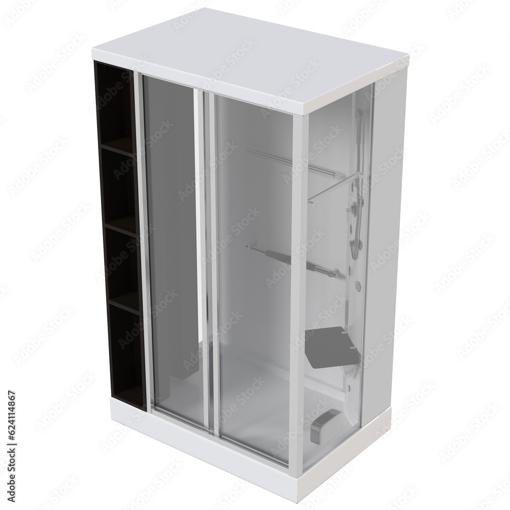 shower cabin isolated on transparent background, 3D illustration, cg render
shower cabin isolated on transparent background, 3D illustration, cg render