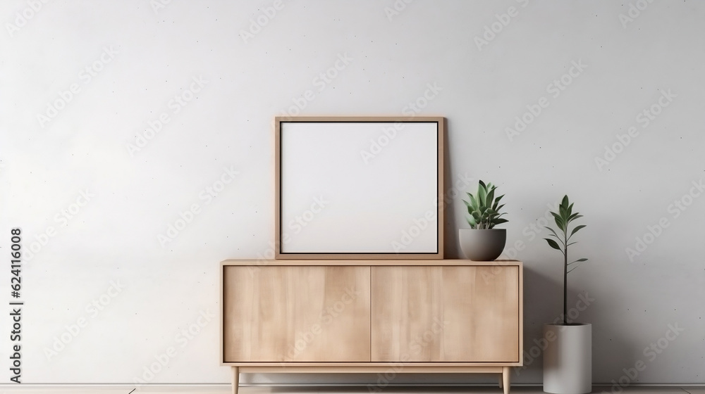 interior of a room with a Frame Images design scene interior of a room with a Frame Images design scene