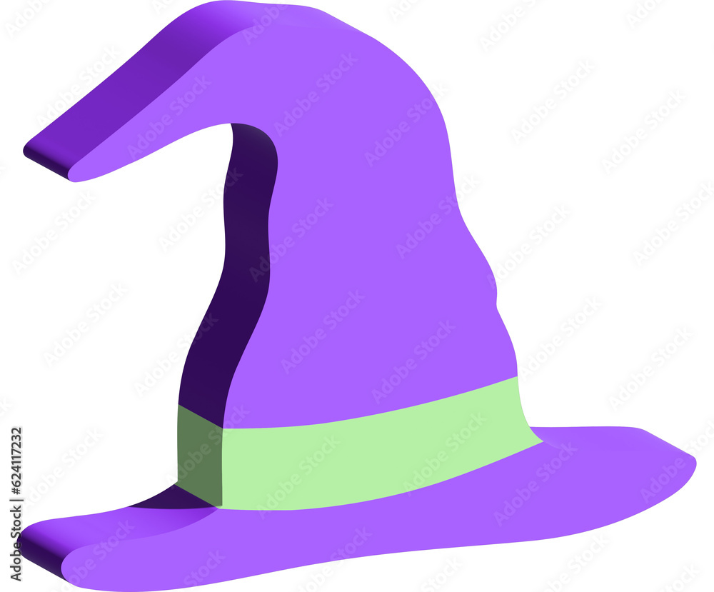 3D Witch hat 3D Witch hat