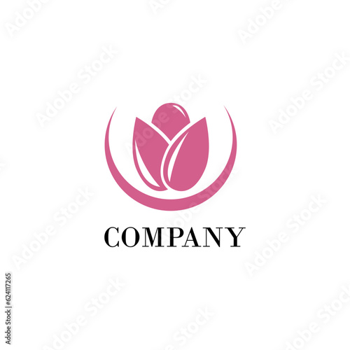 Flower lotus logo