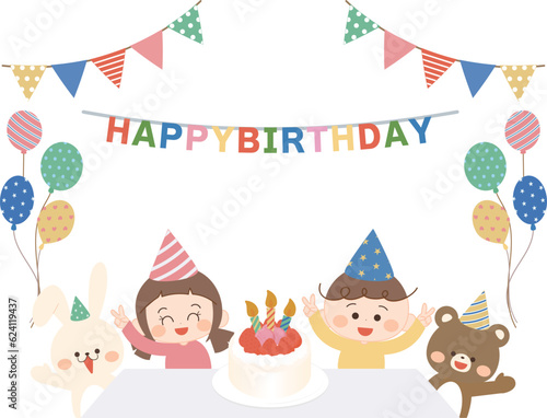 誕生日パーティ