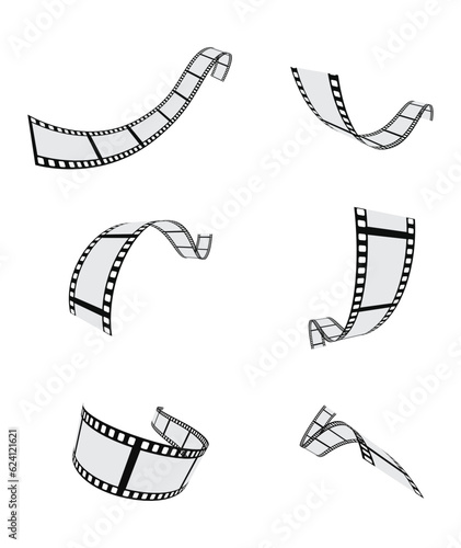  film reel 3d design