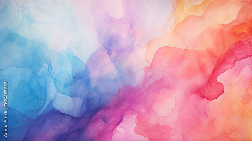abstract watercolor background (Generative AI)