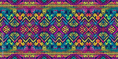 Seamless batik pattern,Seamless tribal batik pattern,and Seamless motif pattern resemble ethnic boho, Aztec,and ikat styles.designed for use in satin,wallpaper,fabric,curtain,carpet,Batik Embroidery