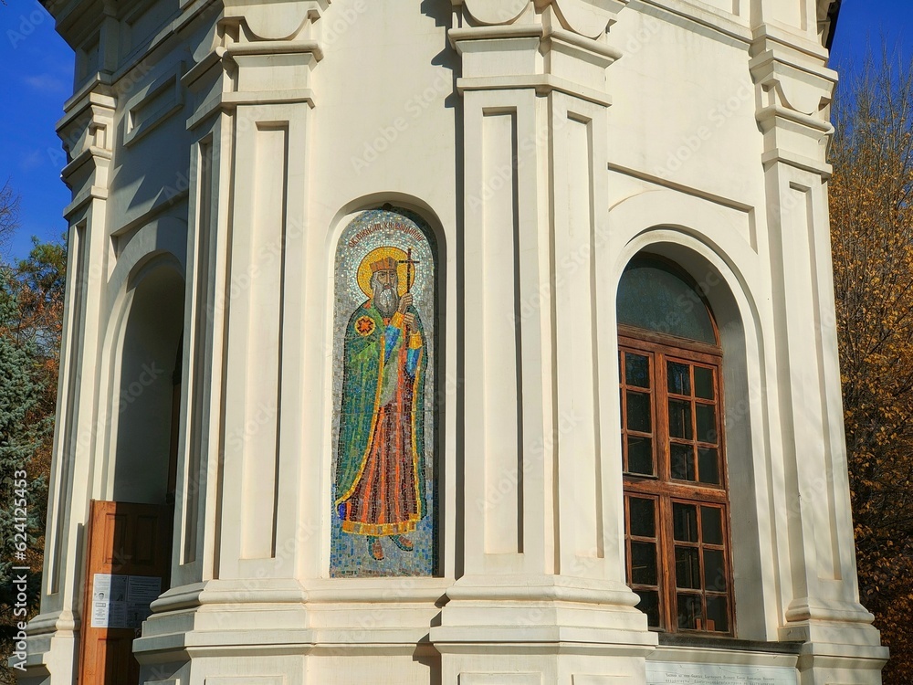 Volgograd, Volgograd region, Russia - 11.07.2021. Alexander Nevsky Chapel