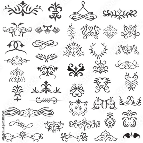 Vector graphic elements for design vector elements