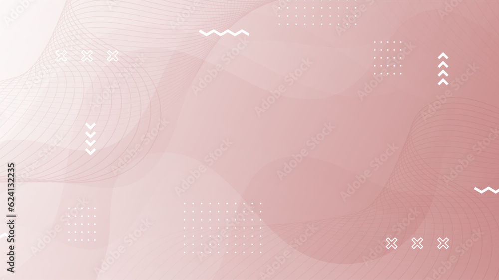 Modern background, geometric,pink  gradation, wave , abstract, eps 10