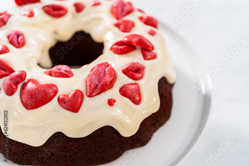 Red velvet bundt cake