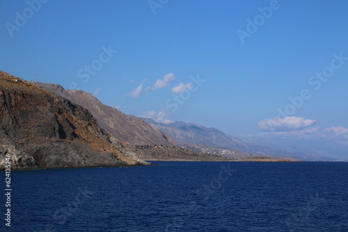 The Beautiful Southern Coastline of Crete