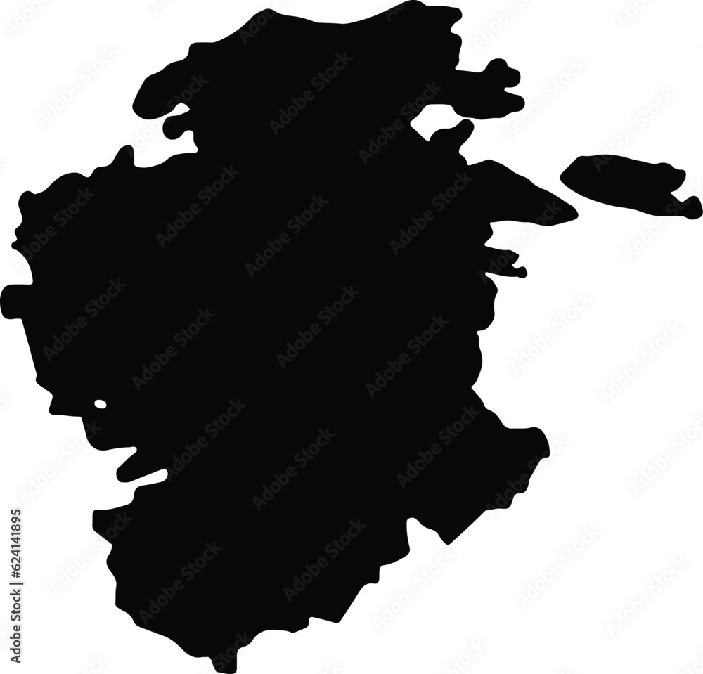 Silhouette map of Burgos Spain with transparent background. Silhouette map of Burgos Spain with transparent background.