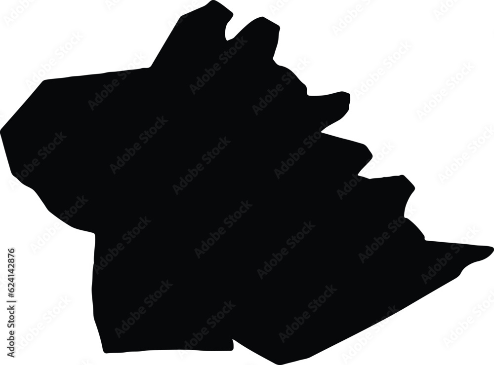 Silhouette map of Bərdə Azerbaijan with transparent background. Silhouette map of Bərdə Azerbaijan with transparent background.