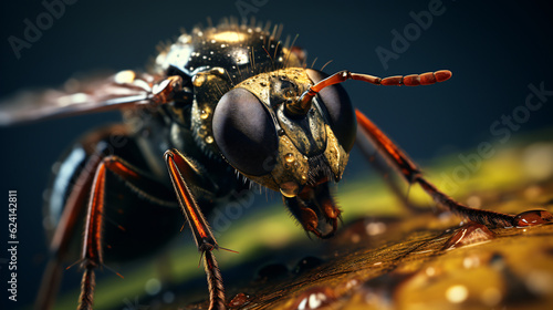 Macro shot of an insect

Generative AI