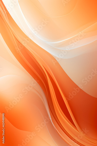 Abstract organic orange lines background 