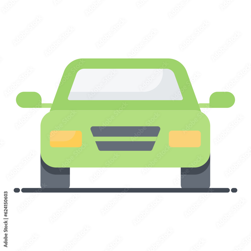 Car Flat Icon Car Flat Icon