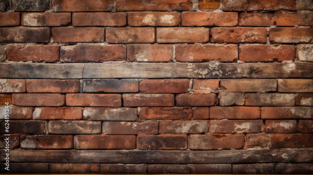 Rustic brick background Rustic brick background