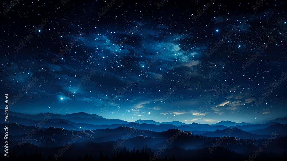 Star night sky , background - obrazy, fototapety, plakaty 