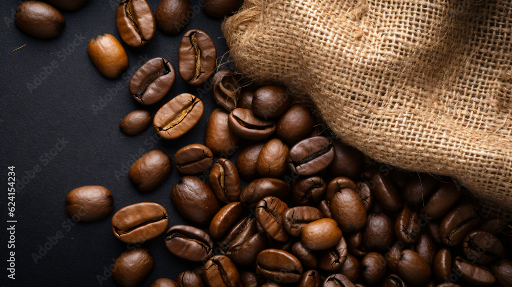 Coffee beans on a neutral background.
Generative AI Coffee beans on a neutral background.
Generative AI
