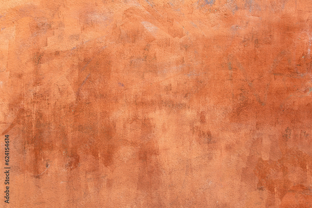 Closeup of dirty orange wall Closeup of dirty orange wall