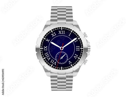 steel vector watch
