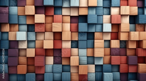 Abstract colorful wood texture for backdrop, Colorful wood texture for background or wallpaper.