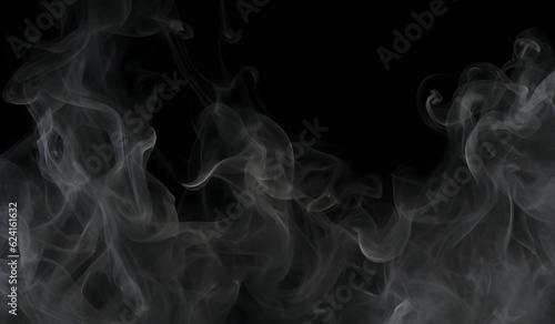Light smoke texture on a dark background, Grey Smoke Overlay Texture, white smoke